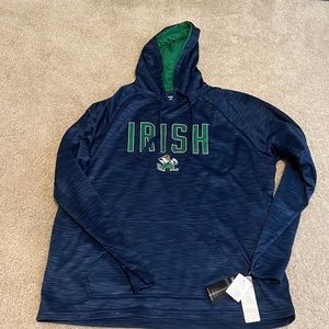 Brand new men’s Notre Dame, Irish hoodie